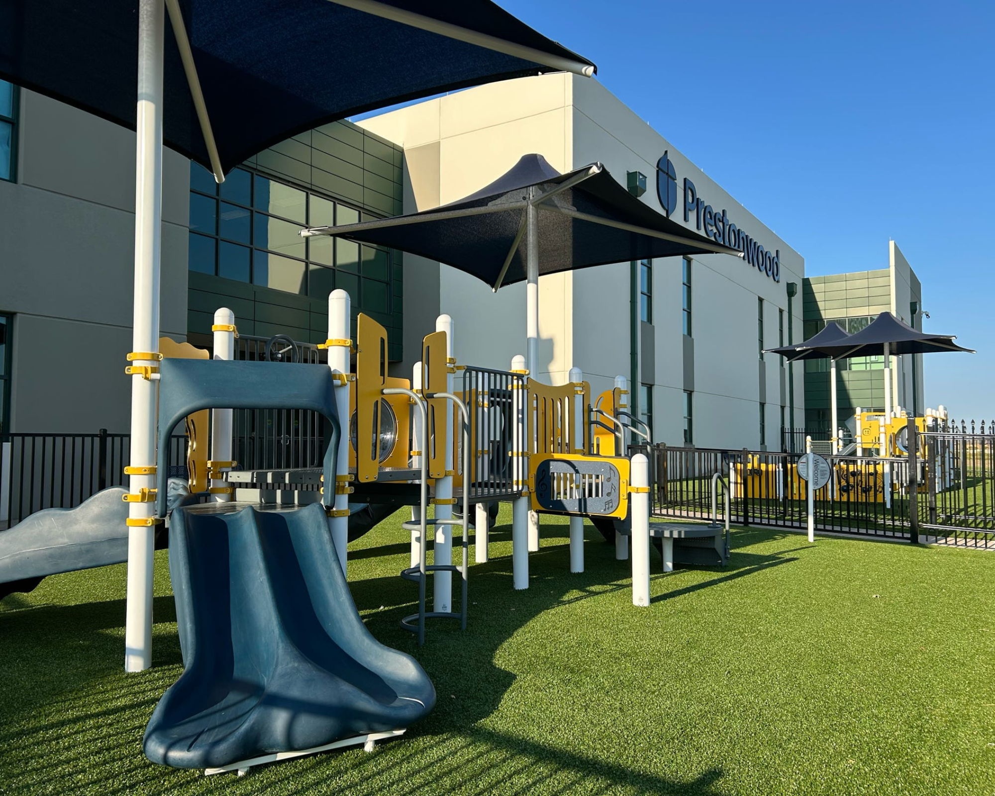 School playground design and construction for Prestonwood Christian Academy Prosper campus