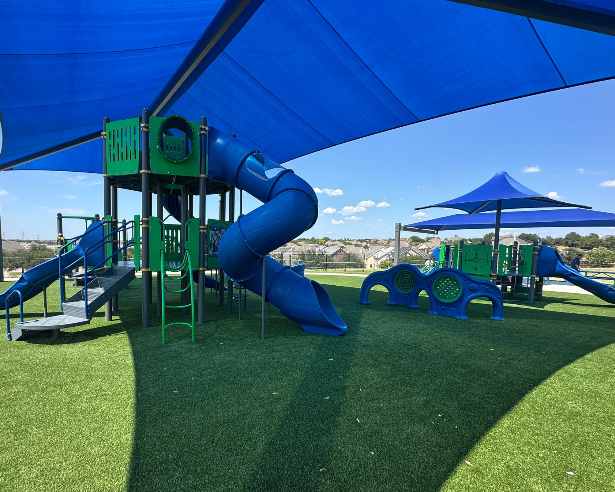 Turnkey playground design and construction project completed at Queen Margaret Park Lewisville