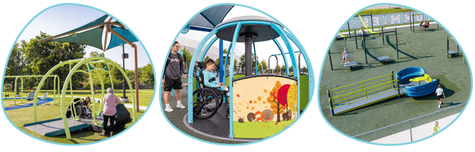 Wheelchair Accessible Equipment is a Must Have Inclusive Playground Element